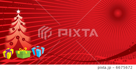Christmas background, vector 6675672