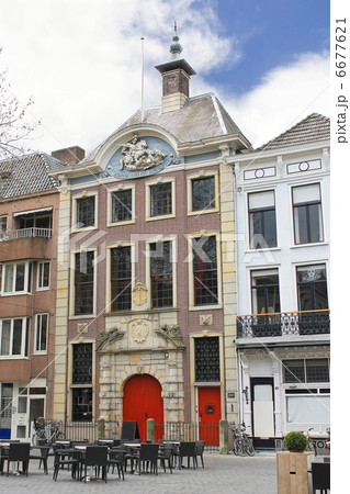 A street in Breda in the province of Brabant, Netherlands 6677621