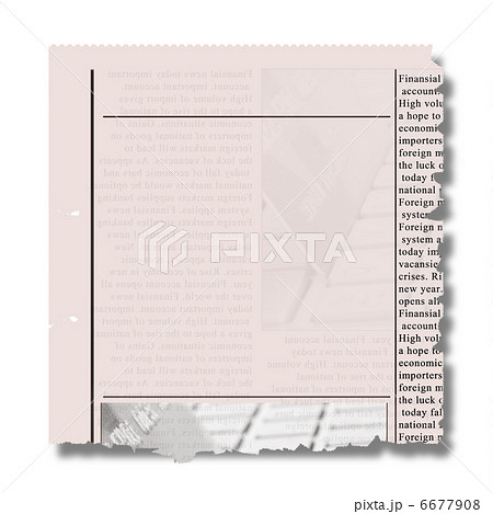 piece of newspaper 6677908