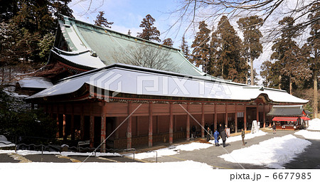 冬の比叡山延暦寺「東塔・根本中堂」 冬の比叡山延暦寺「東塔・根本中堂」 6677985