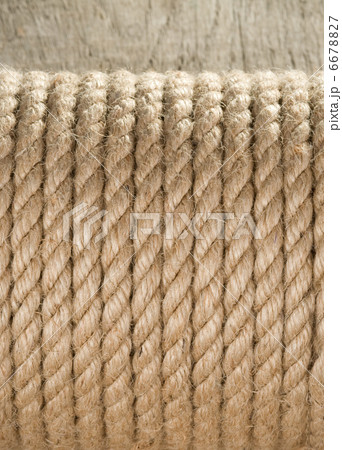 ship ropes on wood background 6678827