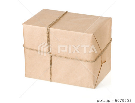 parcel isolated on white parcel isolated on white 6679552