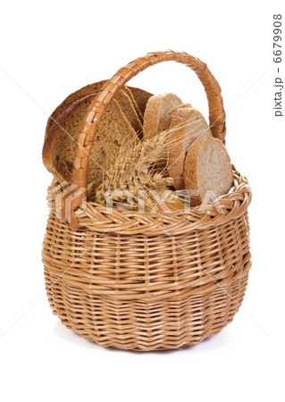 full basket with bread full basket with bread 6679908