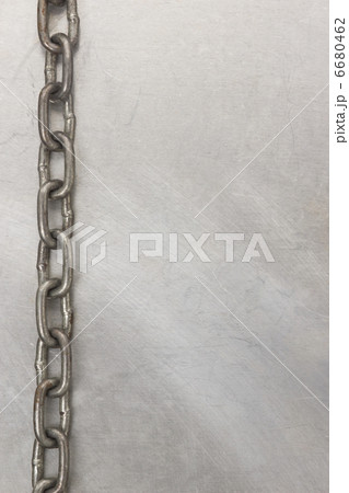 chain frame on metal  texture 6680462