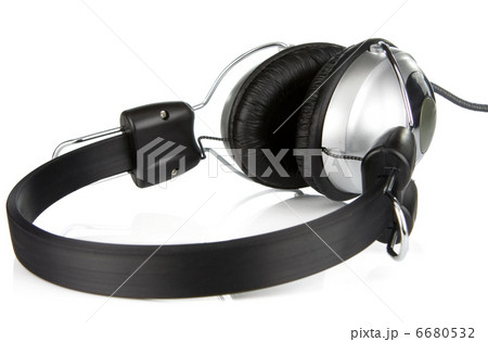 headphones isolated on white headphones isolated on white 6680532