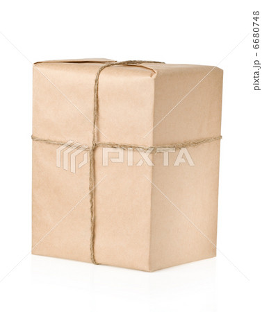 parcel isolated on white 6680748