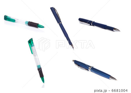 green and blue pens 6681004