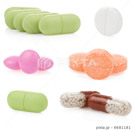 pills and bottle on white 6681181
