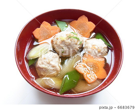 鶏団子の野菜スープ 鶏団子の野菜スープ 6683679