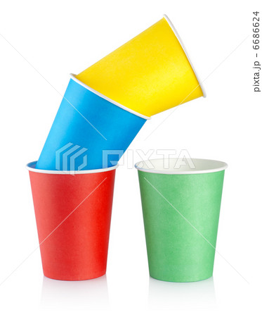 Colorful disposable cups Colorful disposable cups 6686624