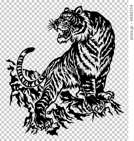 虎082のイラスト素材 [6688354] - PIXTA