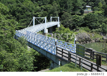 夏の神居大橋 6688472
