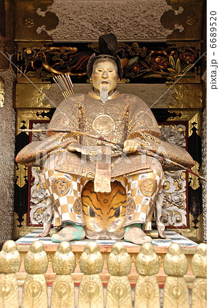 陽明門の「随身像(向かって右)」(日光東照宮/栃木県日光市山内) 陽明門の「随身像(向かって右)」(日光東照宮/栃木県日光市山内) 6689520