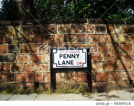 ペニーレーンの看板 ペニーレーンの看板 6689918