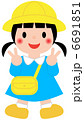 幼稚園児　保育園児　女の子 6691851