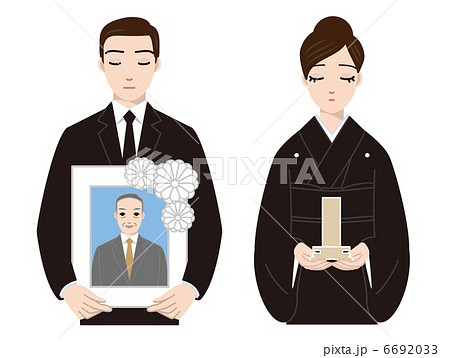 葬儀喪主の出棺挨拶 6692033
