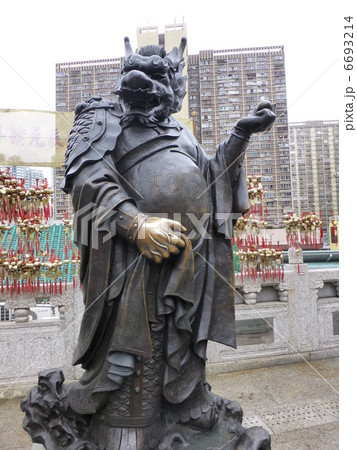 黄大仙祠の龍像(香港) 黄大仙祠の龍像(香港) 6693214