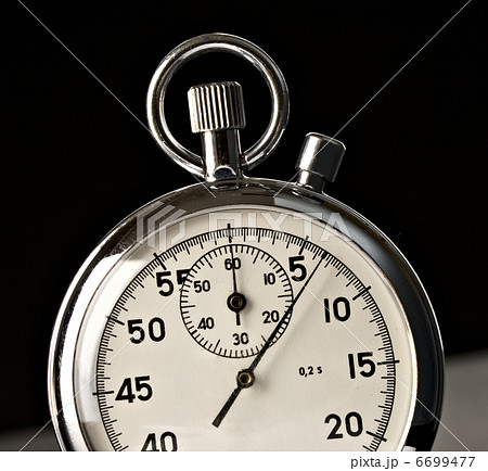 Stopwatch isolated on the black background 6699477