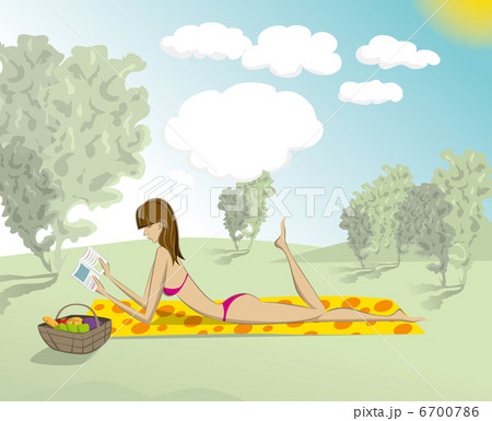 Woman Reading The Book 6700786