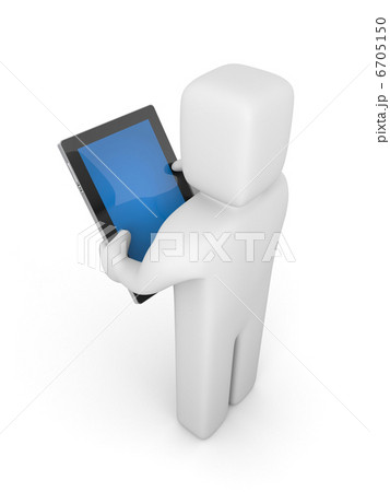 Person with tablet computer Person with tablet computer 6705150