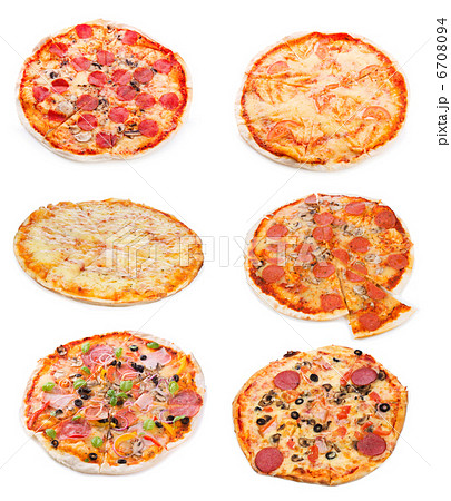 set with different pizza 6708094