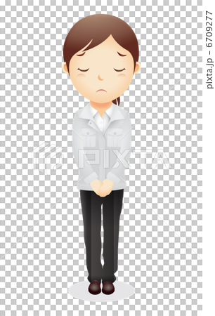 Work clothes female illustration 6709277