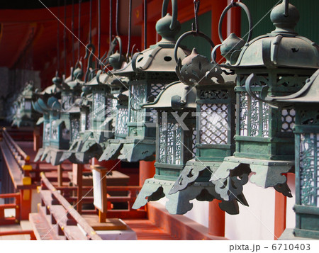 春日大社の灯篭 6710403