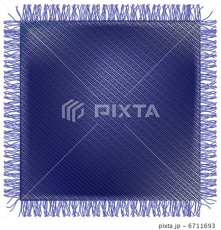 Jeans fabric with fringe 6711693