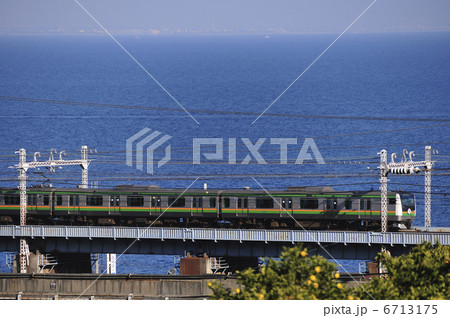 海と東海道線 海と東海道線 6713175