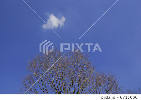 青空と白い雲 6715006