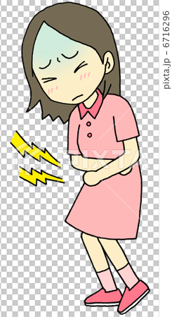 Abdominal pain girl Abdominal pain girl 6716296