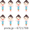 頑張るママ 6721788