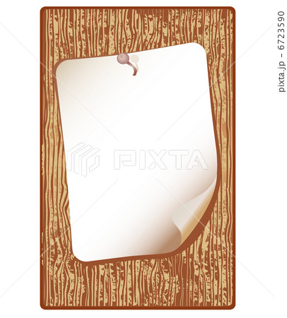 Wooden texture background and scroll Wooden texture background and scroll 6723590