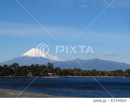 大瀬崎　富士山　愛鷹山 6724002
