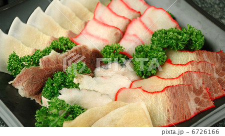 鯨肉盛り合わせ 6726166