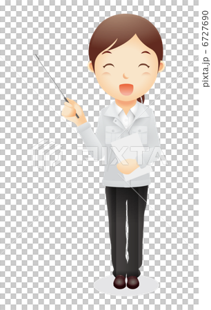 作業服の女性イラスト 作業服の女性イラスト 6727690