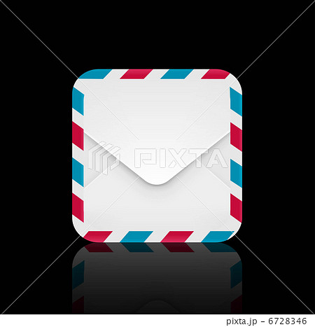 航空郵便のアイコン 6728346