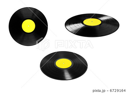 vinyl plates isolated vinyl plates isolated 6729164