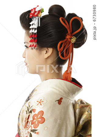 女性・着物 6730980
