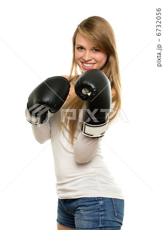 Smiling blond woman Smiling blond woman 6732056