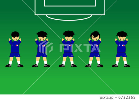 サッカー５人 6732365