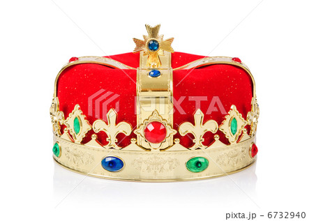 King crown isolated on white 6732940