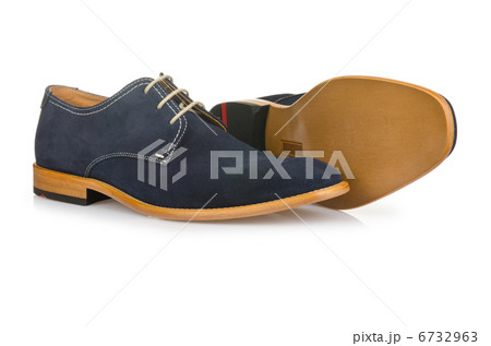 Fashion concept with male shoes on white Fashion concept with male shoes on white 6732963