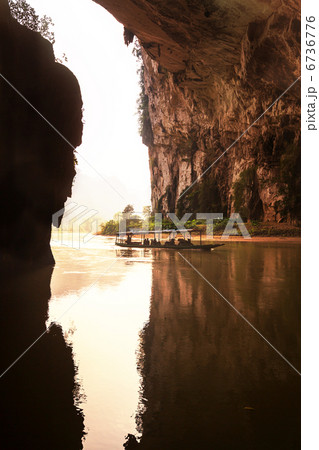 River in cave,Vietnam River in cave,Vietnam 6736776