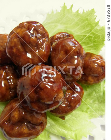 肉だんごの甘酢あんかけ　 6739528