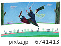 空とブランコ 6741413