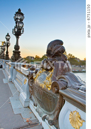 Bridge of Alexandre III in  Paris, France 6751150