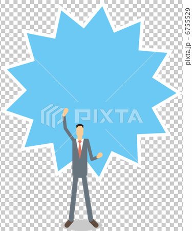 Shouting businessman 6755529
