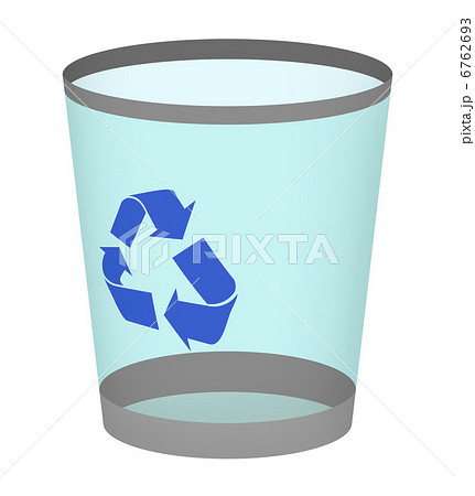ゴミ箱アイコンのイラスト素材 6762693 Pixta