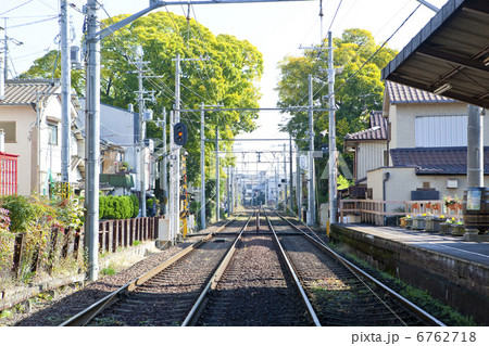 京福電鉄の線路 嵐電 京福電鉄の線路 嵐電 6762718